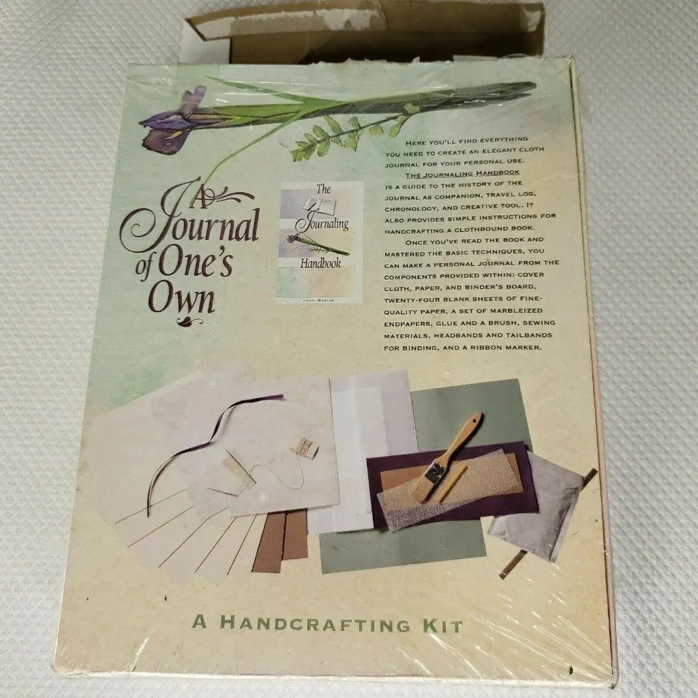 Handcrafting Kit  A Journal Of Ones Own Make Your Own Journal
